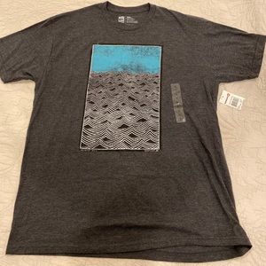 Gray Quicksilver Graphic Tee